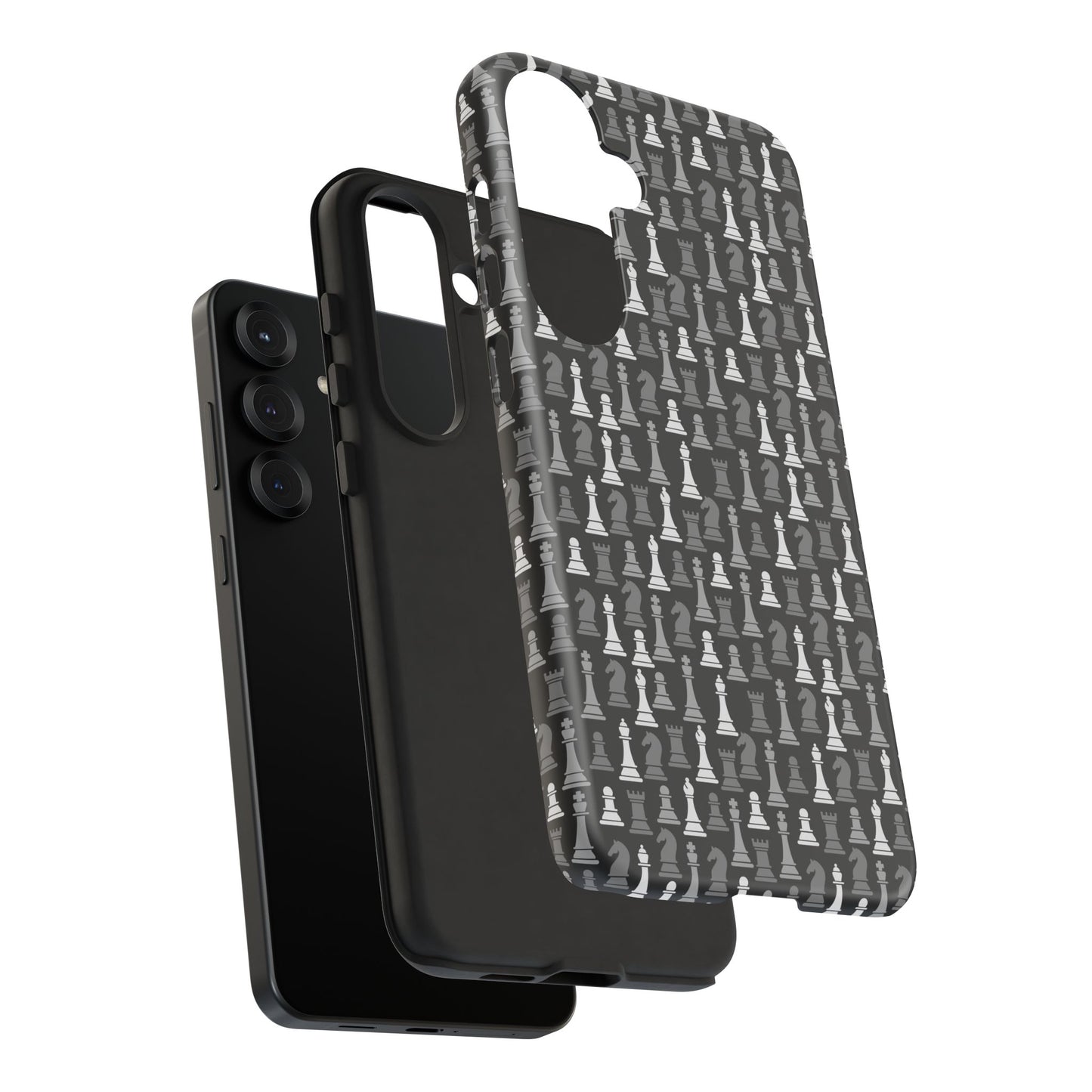 Chess Phone Case - Bold Black