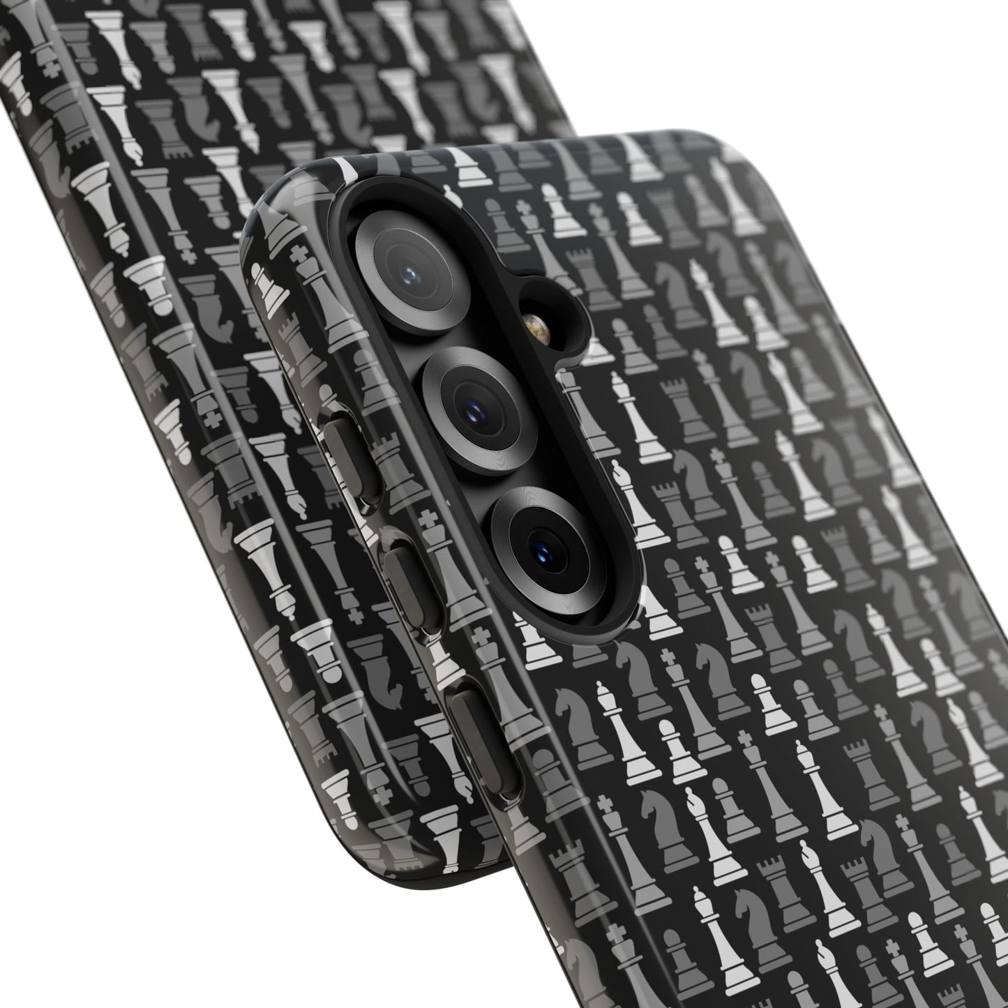 Chess Phone Case - Bold Black