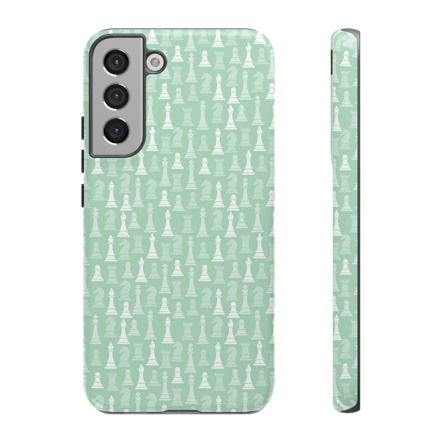 Chess Phone Case - Muted Mint