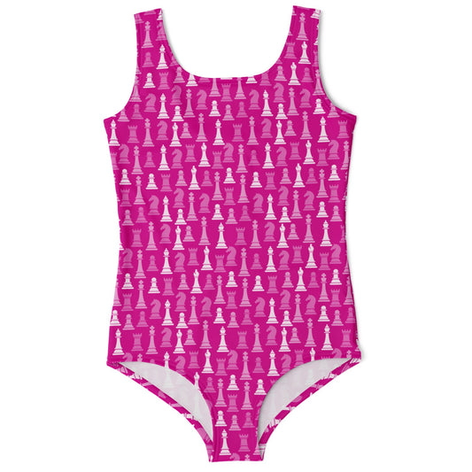 Youth One-Piece Swimsuit - Pink