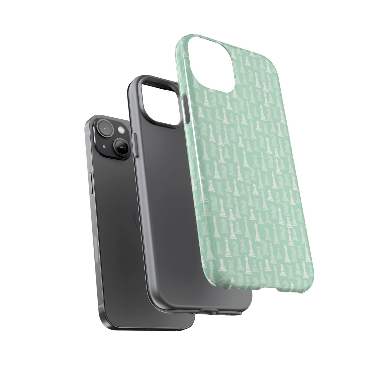 Chess Phone Case - Muted Mint