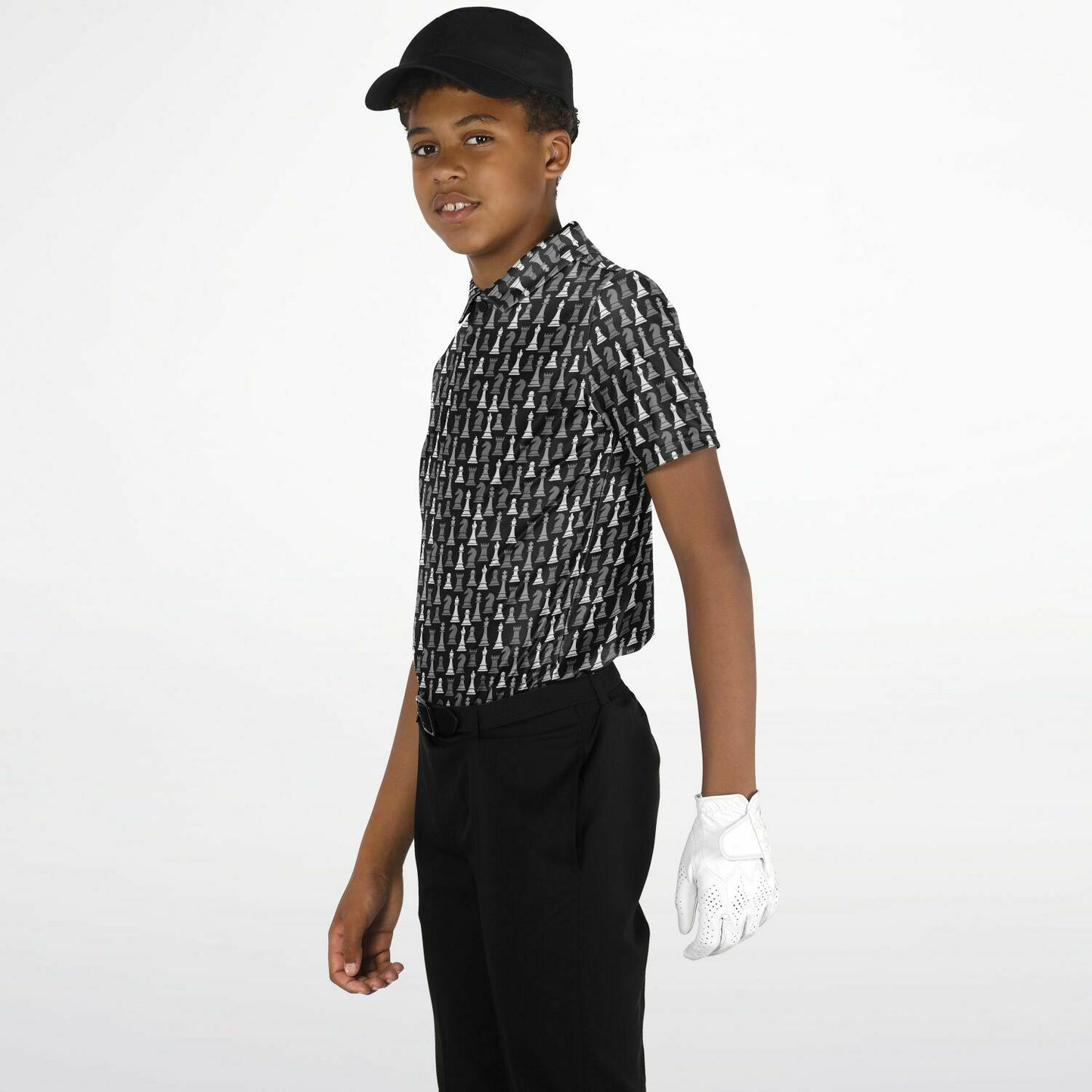 Youth Polo Shirt - Black