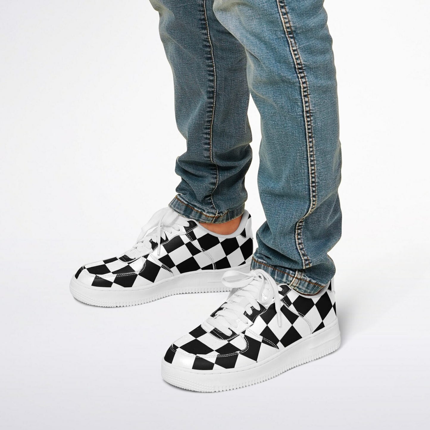 Chess Board Low Top Sneakers